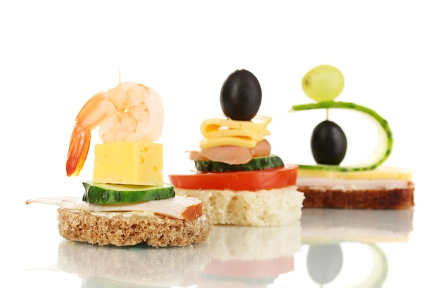 Zestaw przystawek na stole